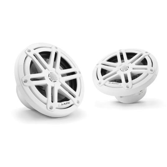 JL AUDIO 93514, M3-650X-S-GW: 6.5-inch Coaxial Speaker System, Sports Grille, Gloss White, PER PAIR