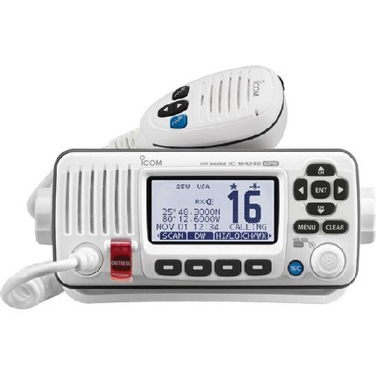 ICOM Super white fixed mount white