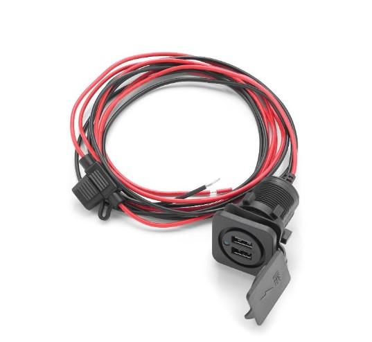 Dual USB Charging Port for Panel-Mounting
