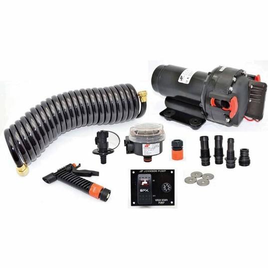 JOHNSON PUMPS 64534 AQUA JET WD 5.2 GPM 12V PUMP KIT