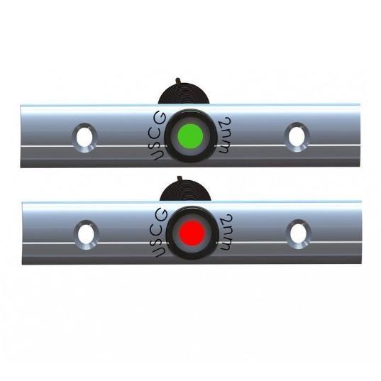 TACO LED NAV LIGHT KIT, RUB RAIL W/DEUTSCH CONNECTORS – 4″ PLATE