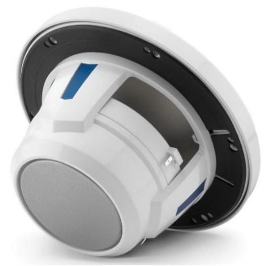 JL AUDIO 93712, M6-650X-C-GWGW, 6.5″ Coaxial,1″ tweeter, Gloss White Trim Ring (Gw),Gloss White Grille (Gw),Classic Grille
