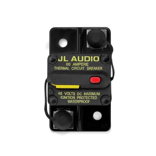 JL AUDIO 90948, XMD-MCB-80, Waterproof, Ignition Protected Circuit Breaker: 80 Amp