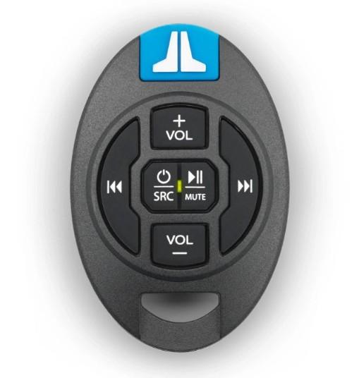 Wireless, waterproof key-fob remote controller system for MediaMaster