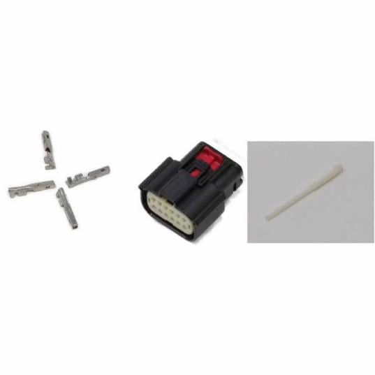 4611B Conn Kit, MX-150 12 Position Female w/14 Terminals + 8 Cavity Plugs