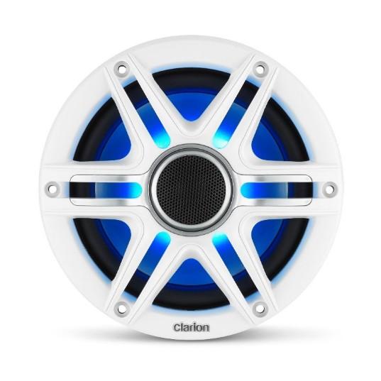 6.5″ Marine Speakers w/RGB illumination, 50W, 1″ silk dome tweeter