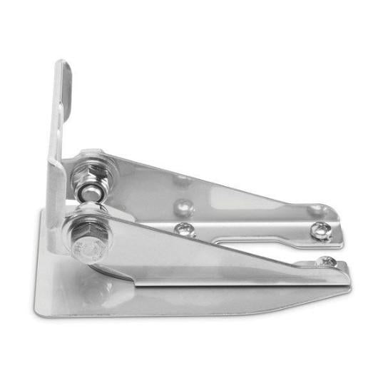 GARMIN Heavy-Duty Transom Mount with Spray Shield for 4/8/12-Pin Transducers