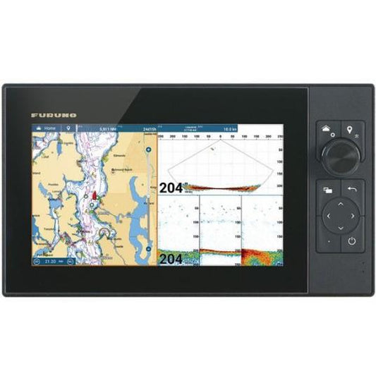 FURUNO 9″ NavNet TZtouch3 Chart Plotter/Fish Finder-1kW Single Ch. TruEcho CHIRP, Hybrid Control IPS Disp 