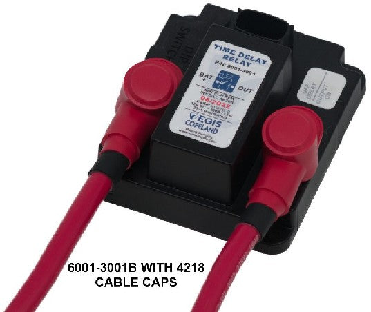 Insulator – Stud Cable Cap 0.55 in Dia, for RT Fuse blocks