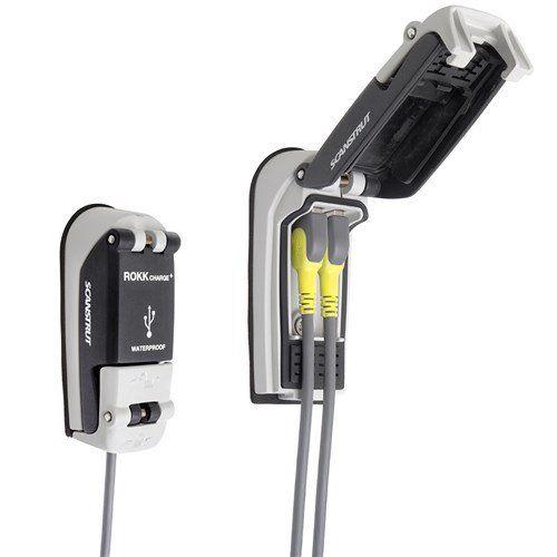 SCANSTRUT Flip Pro Fast Charge Dual USB-A & USB-C Socket with front fit bezel