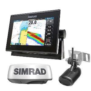 SIMRAD GO9XSE 83/200 TM Transducer and C-MAP Discover + HALO 20 Radar BUNDLE