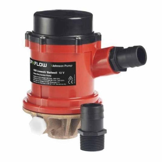 JOHNSON PUMPS 16004B PRO SERIES AERATOR PUMP 1600 GPH 12V