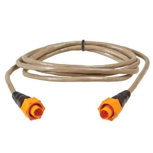 LOWRANCE 000-0127-30, Ethernet cable yellow 5 Pin , 25 ft (7.7 m)