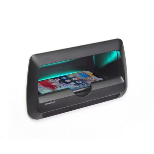 SCANSTRUT ROKK Wireless – Cove LED 10W. waterproof wireless phone charging pocket with integrated RGB LED lighting 12/24V