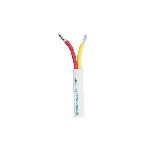  Safety Duplex Cable, 16/2 AWG  Flat 100ft
