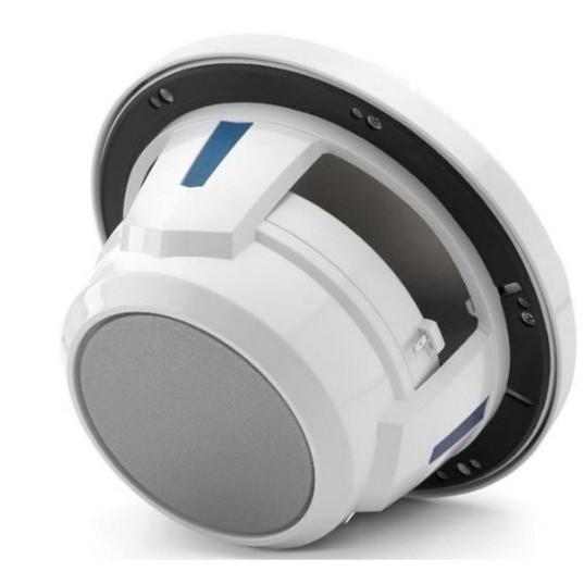 JL AUDIO M6-770X-S-GWGW, 7.7-inch Coaxial,1″silk tweeter,Gloss White Trim Ring, Gloss White Grille, Sport Grille